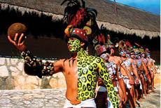 “艾克斯卡瑞特公園”(Xcaret Park) 表演者