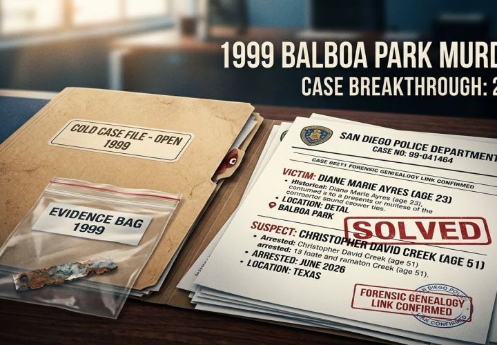 DNA技术破了27年前Balboa Park凶杀悬案，跨州惯犯在乔治亚州落网