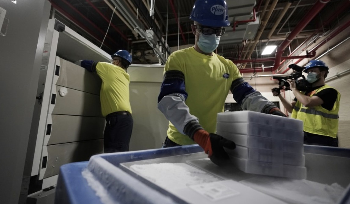 first batch vaccine arrived in san diego