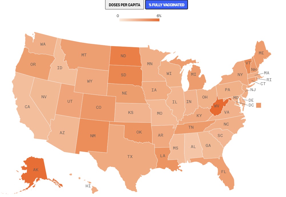 vaccine tracking fully vaccined