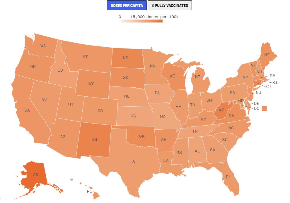 vaccine tracking doses per capita