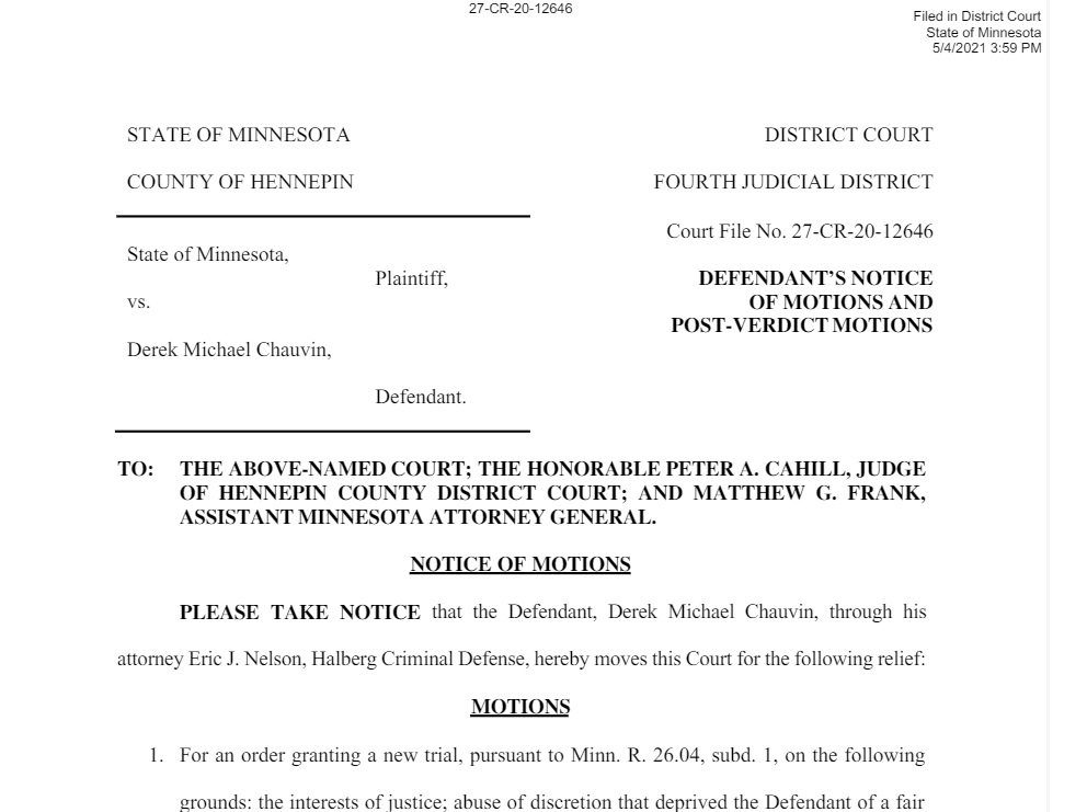 chauvin motion 2