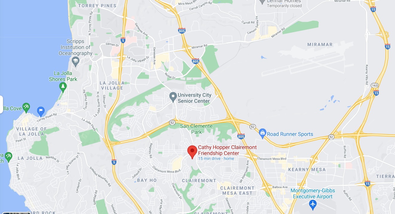 8 30 Cathy Hopper Clairemont Friendship Center