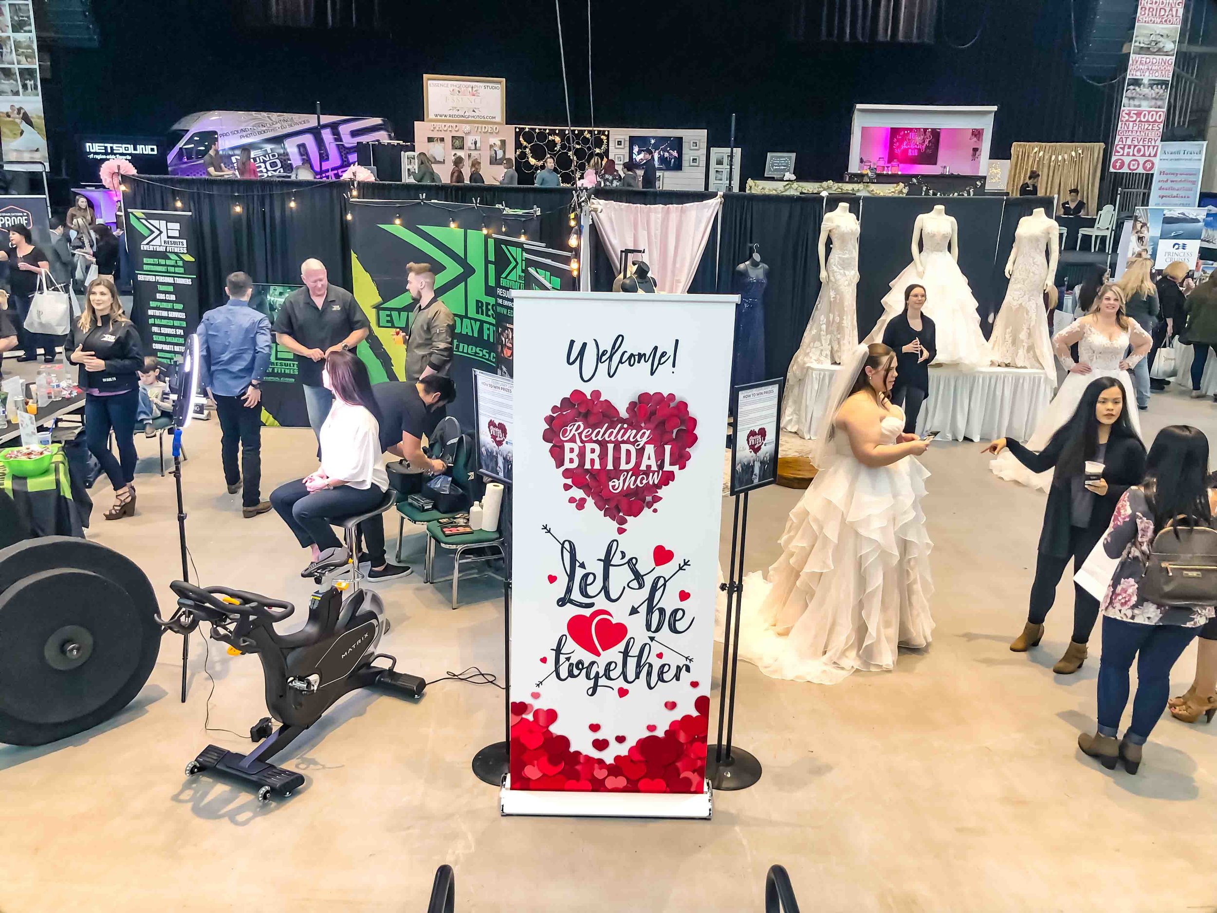 WeddingExpoReddingCABridalShow 6