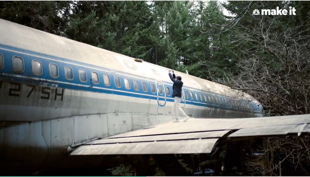 12 27 airplane house 清扫