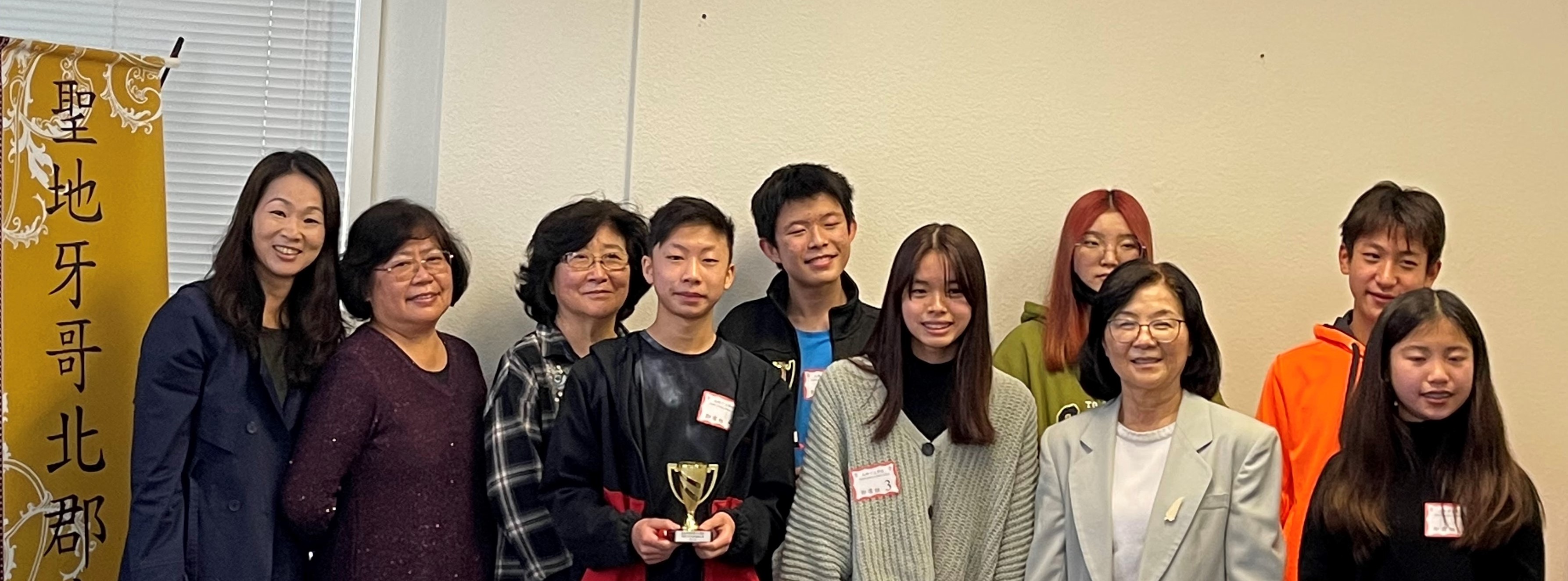 參賽同學及評審 即席演講