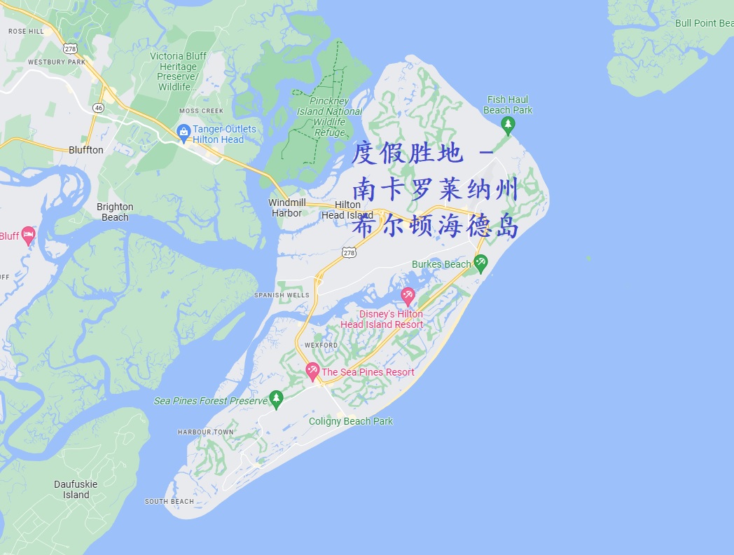 2023 07 13 Hilton Head Island map