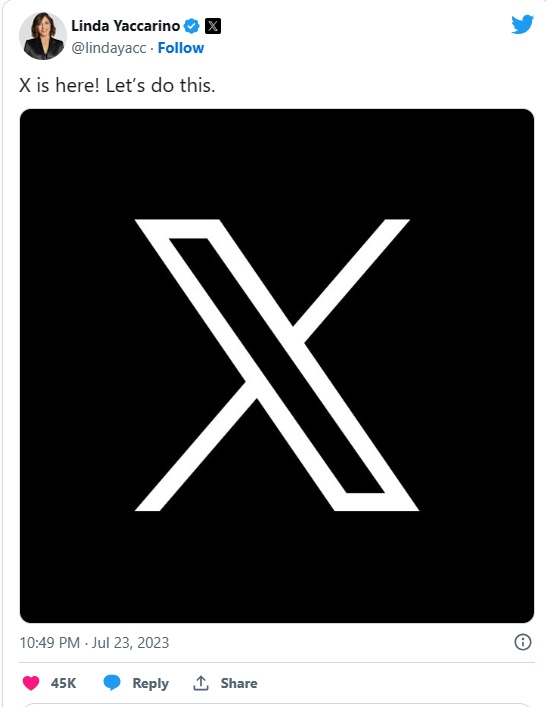 2023 07 24 Linda twitter