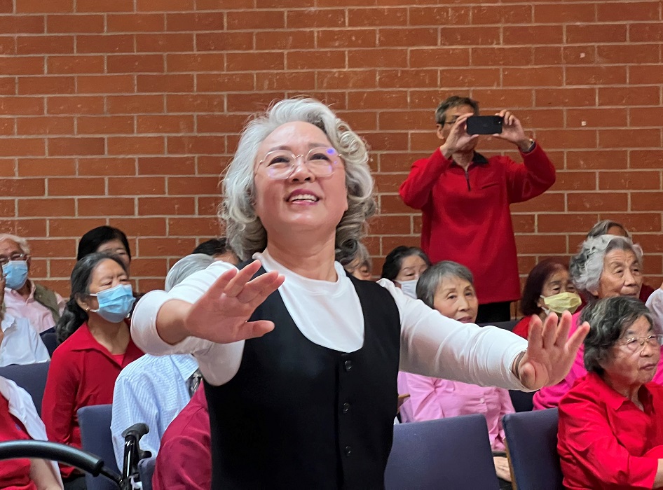 2023 09 21 3 合唱 可爱的一朵玫瑰花 2 常老师 