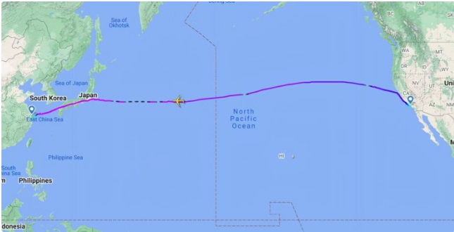 2024 08 31 United Airline LA Shanghai
