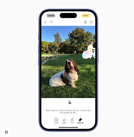 2024 09 09 iPhone 16. Apple Intelligence picture search