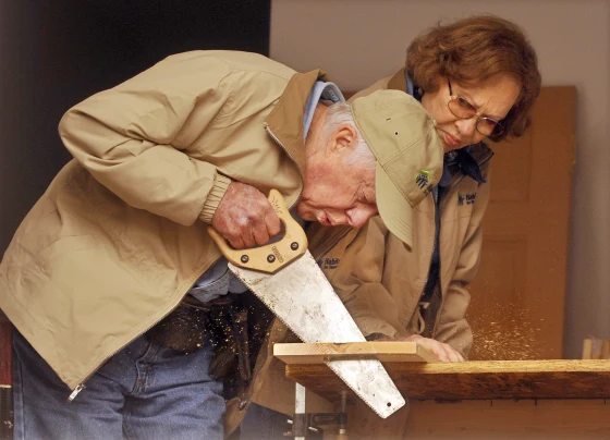 former president jimmy carter habitat 2010