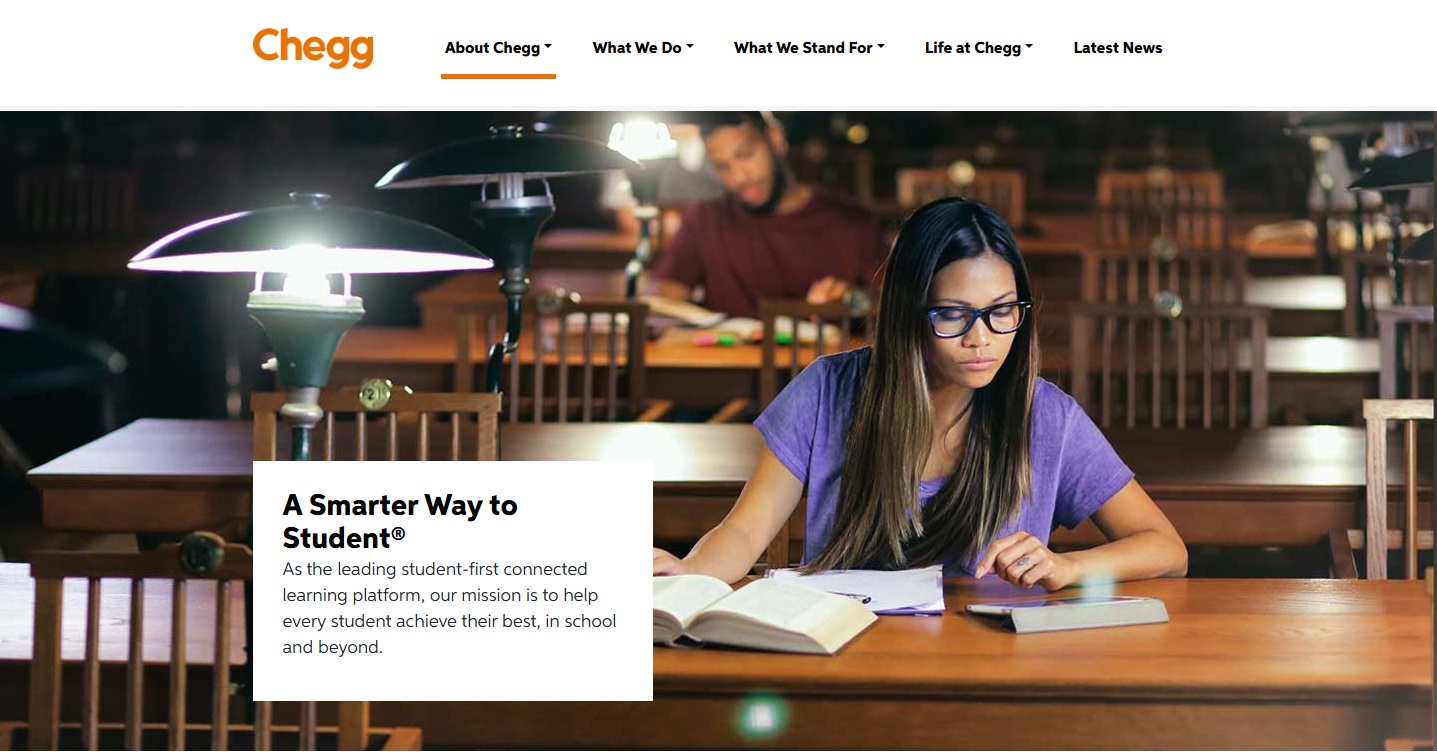 2024 11 14 Chegg website
