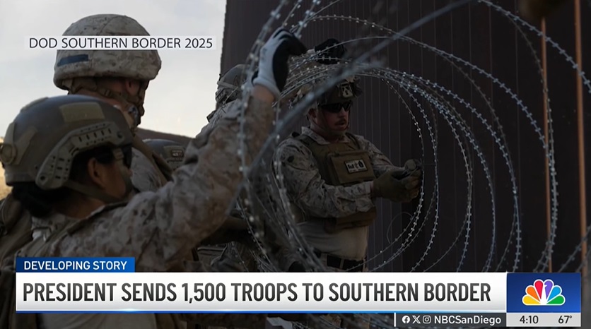 2025 01 25 troop in SD border 4
