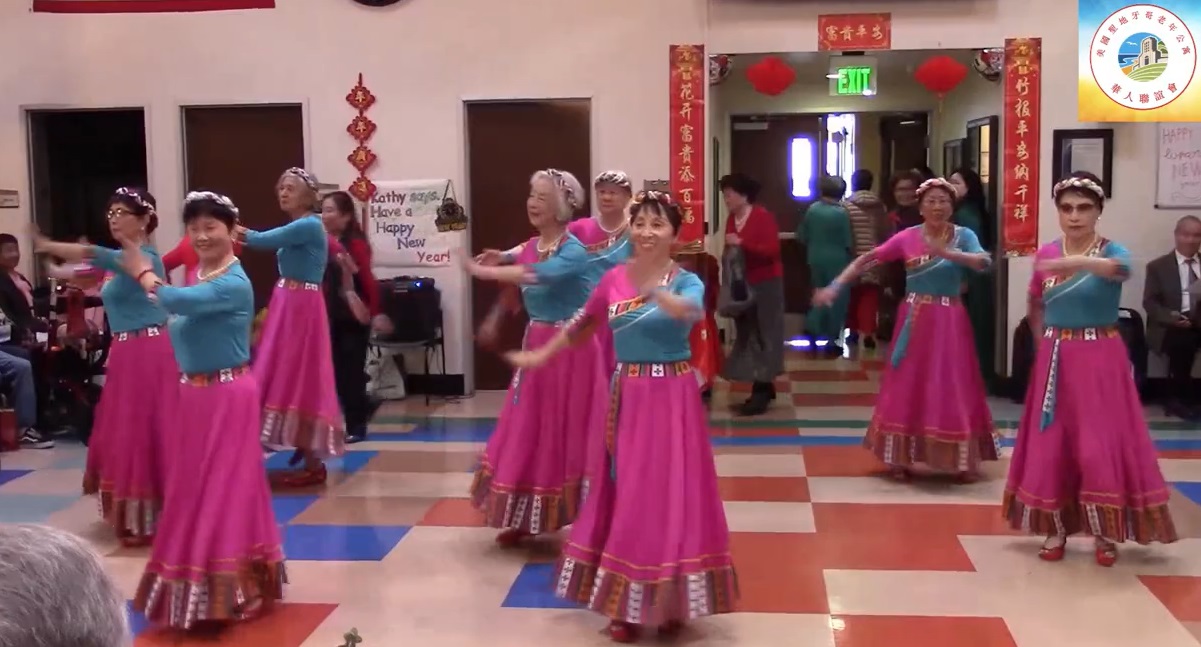 yu2025 01 23 6 老年公寓春节联欢会 演出 4 舞蹈 娥嫚