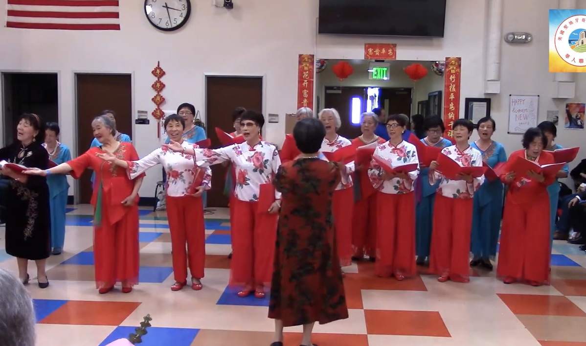 yu2025 01 23 6 老年公寓春节联欢会 演出 8 2 合唱