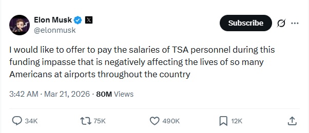 2026 03 22 Musk Offer